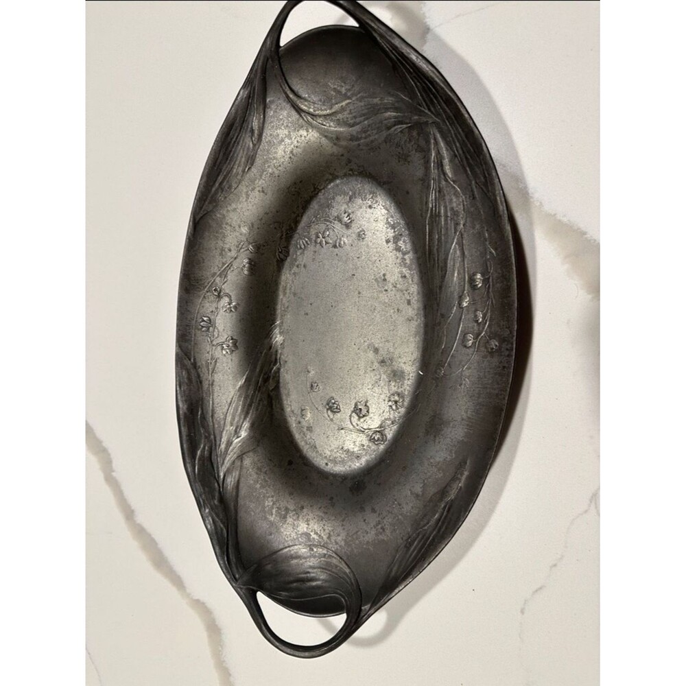 Kayserzinn Art Nouveau Style Pewter Serving Dish - 322